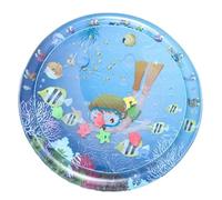 Kids Water Play Mat Inflatable - Sensory Belly Time PVC Activity Pad | Interactive Floor Play System, Soft Leak Resistant Water Filled Learning Surfacee Indoor Outdoor Childrens Engagement Toy