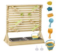Kids Water Sand Pit Running Water Childrens Playset Sink Toys Water Cart Tracks