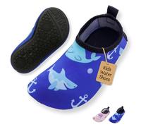 Kids Water Shoes and Baby Beach Shoes (2-3 Years, Blue Whale), Non-Slip Aqua Socks for Kids, Infant Swim Shoes for Pool, Sea and Sand, Quick-Dry, Slip-Free Design
