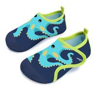 Kids Water Shoes Boys Toddles Baby Beach Shoes Swim Shoes Aqua Pool Swimming Socks Quick Dry Non-Slip for Children's Barefoot Shoes(Octopus Bluegreen 22/23)