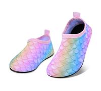 Kids Water Shoes for Boys Girls, Toddlers Beach Swimming Pool Shoes Non-Slip Quick Dry Aqua Socks Infant Soft Skin Barefoot Shoes,Kids Holiday Essentials for Garden Walking Seaside Sport