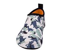 Kids Water Shoes Toddlers Swim Shoes Infant Wet Swimming Pool Shoe for Boys Girls Non-Slip Quick Dry Aqua Socks Soft Skin Barefoot Baby Holiday Essentials for Garden (Camouflage #3, 9.5 Toddler)