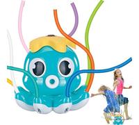 Kids Water Sprinkler-Octopus Shaped Outdoor Garden Sprayer With 8 Flexible Tubes For Spining Fun And Water Play | Splash Toys For And Kids 3+ In The Backyard, Pool, Park, Lawn