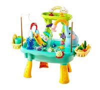 Kids Water Table Basin - 60x43x48cm Stimulate Imaginative Kitchen Play, Summer Beach Toy, 1250g Box Weight, Double A Battery Operated Set Module For Sitting Backyard Patio