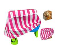 Kids Water Table Cover - 210D Oxford Cloth 94x56x65cm | Waterproof Heavy Duty Protective Shield | Suitable For Step-2 Rain Shower Sprinkler Outdoor Toys For Patio Backyard Deck And Lawn Use
