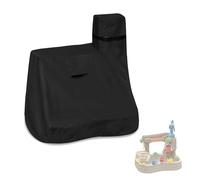Kids Water Table Cover for Step2 Pump & Splash Discovery Pond Water Table, Outdoor UV, Fade-resistant, Wind and Dust Protection Toddlers Water Sensory Activity Pool Cover (Black)