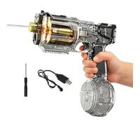 Kids Water Toys - Rechargeable High Speed, 25x22cm Automatic Water Spray for Backyard, Electric Device with Rapid Motorized Stream, Liquid Projectile Tool for Competitive Aquatic Play
