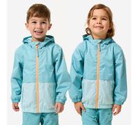 Kids’ Waterproof Hiking Jacket 2-6 Years - MH500 - Blue