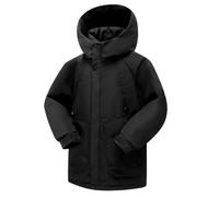 Kids Waterproof Jacket Hooded Padded Coat with Pocket Soild Color Windbreaker Outerwear for Boys Girls Kids UK Rain Jacket Warm Outdoor Hiking Camping School Daily Wear Winter Jacket for 9-10 11-12