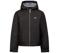 (5-6 Years, Black) Trespass Kids Waterproof Jacket Rain Coat Malio