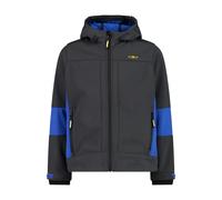 Kids' waterproof jacket with fixed hood CMP Gris 8 ans