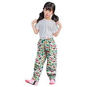 Kids Waterproof Trousers Boys and Girls Rainwear for Outdoor Play Mud Dirty Proof Trousers Casual Rain Pants for Kids Toddlers Fashion Unisex Waterproof Rain Over Trouser with Foot Rope