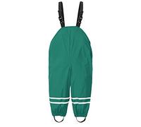 Kids Waterproof Trousers Boys Girls Rain Pants Solid Color Reflective Breathable Outdoor Overalls Jumpsuit Children Lined Mud Pants Dirty Proof Rain Pants Waterproof Outdoor Trousers Green