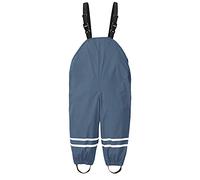 Kids Waterproof Trousers Waterproof Dungarees with Pocket Adjustable Straps Overalls Solid Color Rain Pants Outdoor Rainy Day Daily Essentials Casual Wear Children Kid Outwear Waterproof Trousers