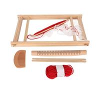 Kids Weaving Loom Easy Operation Durable Wood Loom Kit for Kids