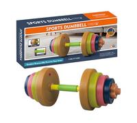 Kids Weight Lifting Set - Adjustable Dumbbell Sports Toy, PP Training Equipment | Workout Exercise Toy for Boys Girls, Outdoor Fitness Strength Play, Active Role Play for Home Gym Training