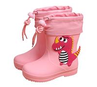 Kids Wellies 2025 Childrens Toddler Welly Infant Rain Boot Wellingtons Waterproof Boots Girls Boys Plain Motorbike Toddler/Little Kid/Big Kid