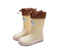 Kids Wellies 2025 Childrens Toddler Welly Short Rain Boots Boys Girls Lightweight Plain Boot Outdoor Playing Toddler/Little Kid/Big Kid