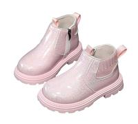 Kids Wellies Plain Wellington Boots Toddler/Little Kid/Big Kid Boys Girls Red Very Warm Liners Waterproof School, Spring Summer