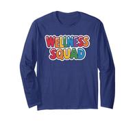 Kids Wellness Squad P.E Gym PTA Nurse Class PT Workout Club Long Sleeve T-Shirt