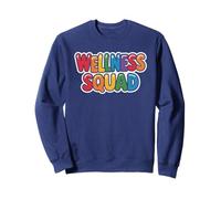 Kids WELLNESS SQUAD P.E Gym PTA Nurse Class PT Workout Club Sweatshirt