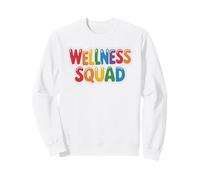 Kids WELLNESS SQUAD P.E Gym PTA Nurse Class PT Workout Club Sweatshirt