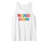 Kids Wellness Squad P.E Gym PTA Nurse Class PT Workout Club Tank Top