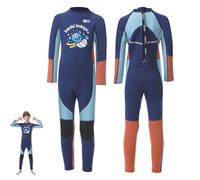 Kids Wetsuit, Wet Suits Kids For Boys Girls Toddlers, 2mm Neoprene Thermal Swimsuit, One Piece Full/Shorty Kid Wetsuits, Children's Wetsuits for Swimming, Diving, Surfing Lessons