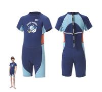 Kids Wetsuit, Wet Suits Kids For Boys Girls Toddlers, 2mm Neoprene Thermal Swimsuit, One Piece Full/Shorty Kid Wetsuits, Children's Wetsuits for Swimming, Diving, Surfing Lessons