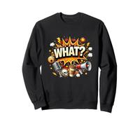 Kids What Wait What Did You Mean Ma'Am Joke Sweatshirt