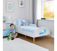 Kids White Toddler Bed - Reach For The Stars Liberty House Toys White Cot Bed