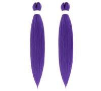 Kids Wig for Rumi Costume Cosplay Hunters Purple Braid Wigs For Kids Carnival purple hair extensions for Rumi Costume Wig