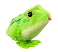 Kids WindUpToy - 3.35x2.36x2.3in Funny Plush Frog Wind-upToy, Crawling Clockwork Animal, Long Lasting Spring ActionToy | Cute Wind-up Frog for Kids Age 4-6 Giffts Parties Favors Outdoor Playtime