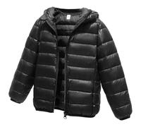 Kids Winter Coat, Toddler Girls Jacket Baby Warm Winter Coats Boys Packable Outerwear for School and Outdoor Jackets for Girls Black