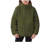 Kids Winter Fleece Coat Padded Parka Jacket Unisex Warm Waterproof Jackets Waterproof & Insulated Snow Coat Windproof Puffer Coats Hoody Youths Showerproof School Outwear Skiing & Snowboarding