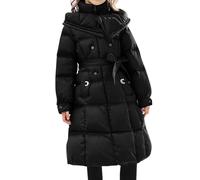 Kids Winter Jacket Lightweight Puffer Coat Waterproof Winter Jackets with Fleece Lining Warm Down Warm Coat for Children Toddler Thermal School Coats Padded Travel Clothing for 5-16 Years