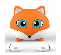 Kids Wireless Earbuds, 85dB Safe Volume Limitted, Earbuds Bluetooth 5.3 with HiFi Stereo & Deep Bass, 30H Play Time, Waterproof, Kids Earbuds with Mic,Earphones for Girls Boys School Travel, Fox