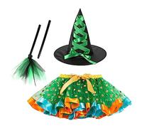 Kids Witch Cape Hat Set Fancy Dress Party Witch Princess Dress Kids Costumes Girls Toddler Halloween Costume Wicked Costume Halloween Outfit Toddler Black for