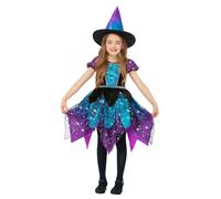Smiffys Deluxe Moon & Stars Witch Costume (Size L)
