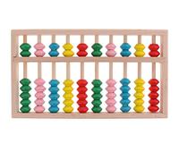 Kids Wooden Bead Abacus Counting Frame Educational Learn Maths Toy