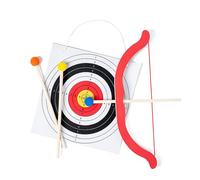 Kids Wooden Bows And Arrows With 3 Arrows Targets For Right Left Handers Indoor Outdoor Toy Children Boys Girl Wood Archerys Toy Set