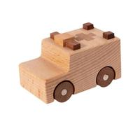 Kids Wooden Car Toy Engineering Vehicle Figure for Creative Play, Style B