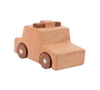 Kids Wooden Car Toy Engineering Vehicle Figure for Creative Play, Style C
