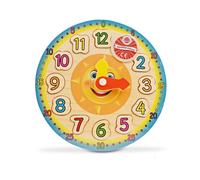 Kids Wooden Clock Puzzle