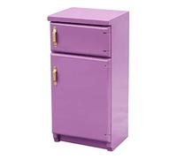 Kids Wooden Doll House Refrigerator Kitchen Furniture Set Pretend Play Toy Purple Type 3