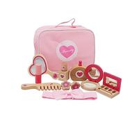 Kid's Wooden Make Up Toy Set Make Over Princess Make Up Toy Pretend Play Vanity Salon Girls Make Up Toy Set Gift HYGRAD®