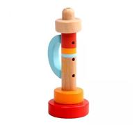 Kids' Wooden Trumpet Trio for Musical Joy, 4 Pcs