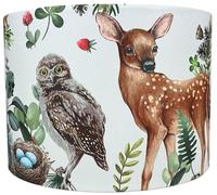 Kids Woodland Animals Lampshade or Ceiling Light Shade for Bedroom Nursery Forrest Animals Lampshades Table Lamp Room Decor