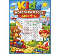 Kids Word Search Book Ages 4-6: Easy Educational Puzzles to Build Vocabulary, Focus & Confidence