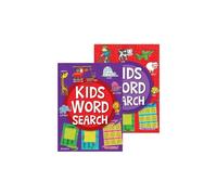 Kids Word Search Brain Teasers Puzzle Pad - 1 Book